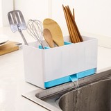 碗架沥水架厨房置物架碗碟柜盘子筷晾滴放角塑料收纳篮餐具整理箱