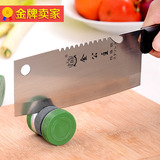 圆形厨房家用快速天然磨刀石日本磨剪子器菜刀工具正品专业剪刀棒