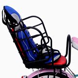 车遮阳雨棚儿童自行车座椅 宝宝加大棉坐垫后置座椅可调小孩电动