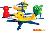 儿童游乐设备4人转椅游乐玩具旋转木马幼儿园游乐设备直销包邮