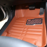 2013/2014款大众新朗逸专车专用全包围皮革汽车脚垫 朗逸专用地毯