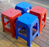 塑料凳子加宽加厚型塑料凳板凳餐桌凳方凳塑胶凳子高44CM批发包邮