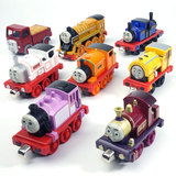 磁铁合金托马斯小火车头 惯性轨道男孩益智玩具生日礼物 正版正品
