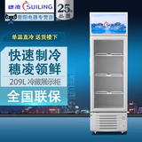 穗凌 LG4-209LT 冰柜单温展示柜冷藏饮料保鲜冷柜超市商用雪柜