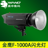 金鹰F1000A影室闪光灯1000W专业摄影棚灯光高端产品商业拍摄
