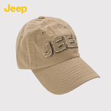Jeep官方旗舰店 男士休闲可调节太阳帽 司机帽JS11AD003 黑色