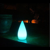 LED发光创意吧台灯水滴灯庭院灯草坪灯装饰灯滚塑LED发光家具礼品