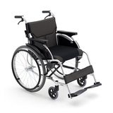 三贵Miki手动轮椅车 MCS-43JL 轻便折叠航钛合金免充气胎进口料DF