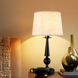 家德朗美式乡村复古客厅铁艺卧室书房床头台灯现代简约创意台灯具