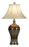 出口美国Wildwood品牌原单台灯 古典陶瓷灯 高雅布艺灯 铜桌灯