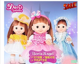 多丽丝会说话的智能洋娃娃会对话眨眼关节可站立芭比娃娃女孩玩具