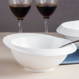 陶瓷碗 纯白大面碗 沙拉碗 汤碗甜品碗 微波炉饭碗 创意奇形餐具