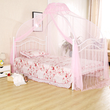 欧式铁艺儿童床小女孩子公主床田园1.2米1.5米卧室双人床架城堡床