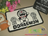 哆啦A梦Doraemon机器猫猫型机器人创意地毯地垫坐垫脚垫防滑垫