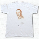 奥匈帝国一战陆军军人画像纯棉短袖军迷T恤数码打印T恤0529