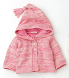 【现货】NEXT进口童装 15秋新款女宝宝百搭粉色针织开衫外套 毛衣