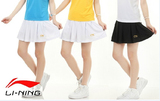 2015夏季新款羽毛球服女裤裙子速干运动短裙白黑女款裙裤透气速干