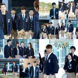 2015英伦韩国继承者们同款校服高中学生装班服长袖西装外套装新款