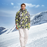 正品滑雪服男士套装 专业户外登山防风防水保暖透气单双板滑雪衣