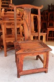 红木家具 正宗老挝大红酸枝靠背椅餐椅小官帽椅 交趾黄檀椅子