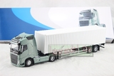 1:50原厂沃尔沃 FH 拖头 VOLVO TRUCKS集装箱货车汽车模型绿