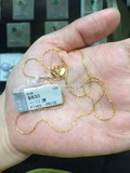 【香港代购】周大福 18K 黄金项链 满天星 有发票正品保证