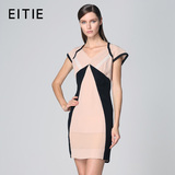 EITIE爱特爱旗舰店女装2015新款高端明星款时尚显瘦修身连衣裙夏