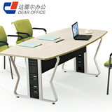 带线盒10人会议桌办公家具2-2.4米6人位长条桌子简约现代办公桌