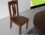 实木餐椅|北美黑胡桃家具|北欧简约餐椅 书桌椅实木家具包邮定制