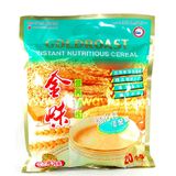 新加坡金味麦片强化钙低聚糖600g 营养燕麦片早餐 即食冲饮20小包