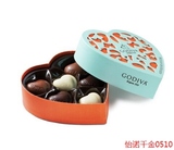 新款歌帝梵godiva巧克力爱心礼盒情人节生日礼物