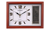 金钟宝时钟欧式座钟仿复古创意实木台钟客厅万年历电子钟石英钟表