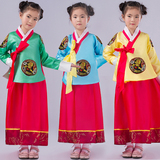 古装女儿童大长今传统韩服朝鲜服装少数民族舞蹈台服六一演出服