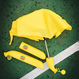 包邮韩国ulzzang创意卡通水果香蕉雨伞 三折伞折叠伞 晴雨遮阳伞