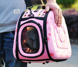 h外出中泰迪猫咪 通用箱包背包宠物提包便携旅行包狗狗