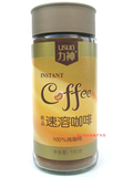 包邮 海南特产 力神醇品速溶纯咖啡150克 无糖咖啡粉 玻璃瓶