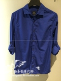 路易香港代购ARMANI阿玛尼AX专柜15FW二色男装衬衫K6C150