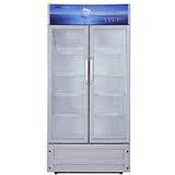 XINGX/星星 LSC-458BW商用立式双门陈列柜展示冰柜饮料冷藏保鲜