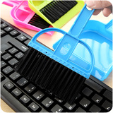 家用整理工具 桌面扫帚键盘清洁刷 糖果色塑料迷你小扫把簸箕套装