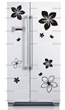 M310对开门冰箱贴装饰墙贴纸厨房橱窗玻璃橱柜贴 桃花朵朵开包邮