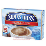 购满2盒多省包邮 美国进口瑞士小姐牛奶巧克力冲饮粉280g（10包）
