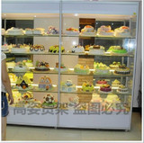 郑州蛋糕柜 蛋糕模型展柜 面包房货柜面包展示柜面包货架蛋糕货架