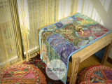 异域印度纱丽挂毯 尼泊尔手工珠绣挂毯客厅壁饰『山那边的海』