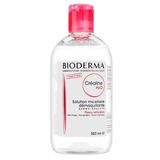 法国 Bioderma贝德玛 舒妍温和保湿卸妆水500ml粉水中干皮肤用