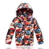 【天天特价】童装2015冬季新款 印花男童女童儿童羽绒服保暖外套