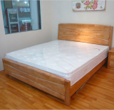 品牌现代卧室家具 橡木床 全实木1.5米1.8米床双人床6911特价包邮