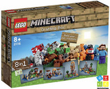 正品LEGO乐高积木 手工盒 21116 八合一 Minecraft 我的世界系列