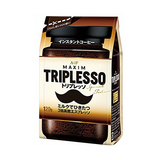 日本AGF maxim TRIPLESSO3倍意式浓缩速溶咖啡120g替换装