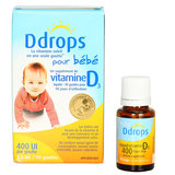 美版 Ddrops D3天然婴儿维生素d3 VD滴剂 促进钙吸收 90滴