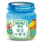 Heinz/亨氏果泥混合水果泥113g 婴儿幼儿宝宝营养辅食佐餐泥